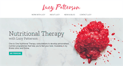 Desktop Screenshot of lucypatterson.co.uk